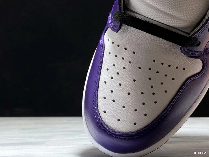 Cheap TBK OG 1 High Jordan 555088-500 Court Air Purple 0715